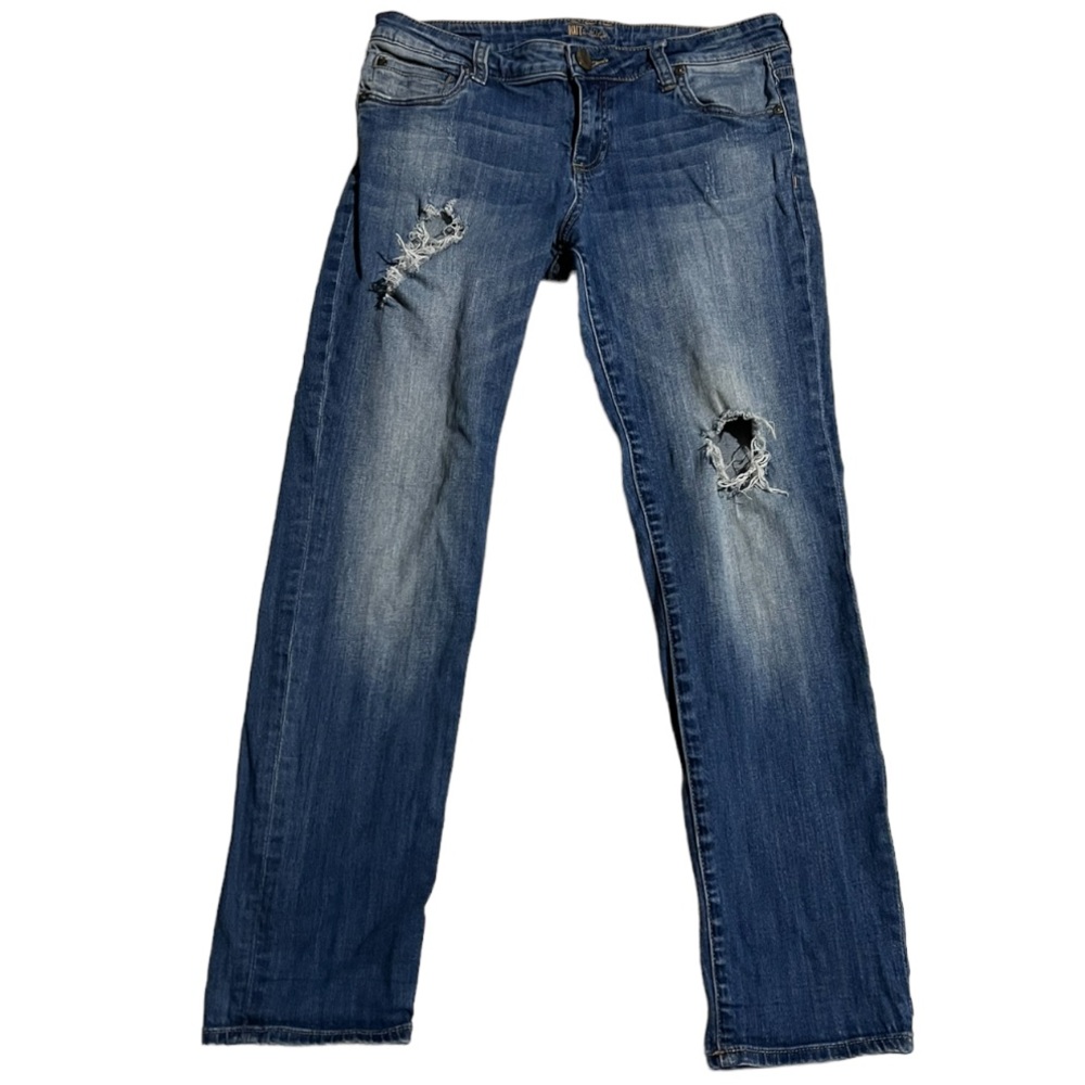 KUT from the Kloth boyfriend cut  jeans Size 8